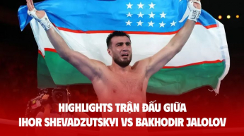Highlights trận đấu giữa Ihor Shevadzutskyi vs Bakhodir Jalolov - Sự kiện boxing Battle of the Brave