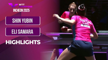 Shin Yubin vs Elizabeta Samara - WTT Champions Incheon 2025