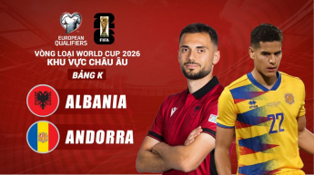Albania vs Andorra - Vòng loại FIFA World Cup 2026 - Khu vực châu Âu