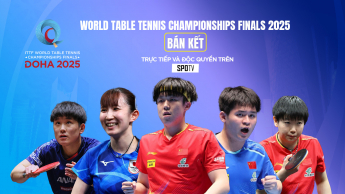 Giải bóng bàn VĐTG 2025 - World Table Tennis Championships Finals 2025 - Bán kết