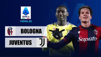 Bologna vs Juventus- Serie A 2024/25 - Vòng 35