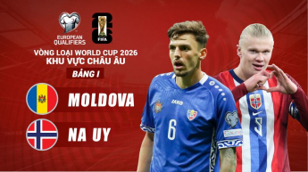 Moldova vs Na Uy - Vòng loại FIFA World Cup 2026 - Khu vực châu Âu
