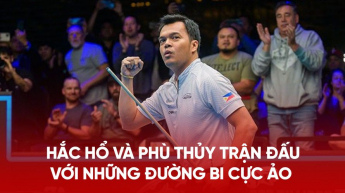 Hắc Hổ và Phù Thủy trận đấu với những đường bi cực ảo tại US Open Pool Championship 2024
