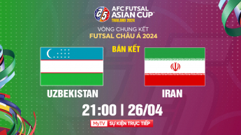 Uzbekistan vs Iran - Bán kết AFC Futsal Asian Cup Thailand 2024