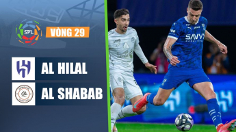 Al Hilal vs Al Shabab - Saudi Pro League - Vòng 29