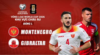 Montenegro vs Gibraltar - Vòng loại FIFA World Cup 2026 - Khu vực châu Âu