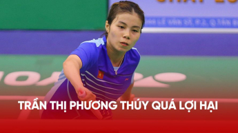 Trần Thị Phương Thúy quá lợi hại khi giúp Cầu lông Bắc Giang vô địch Giải Đồng Đội Hỗn Hợp Quốc Gia
