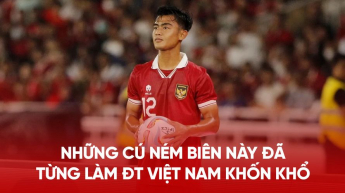 Những cú ném biên này đã từng làm ĐT Việt Nam khốn khổ như thế nào khi đối đầu với Indonesia