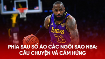 Phía sau số áo các ngôi sao NBA: Câu chuyện và cảm hứng