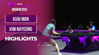 Kuai Man vs Kim Nayeong - WTT Champions Incheon 2025